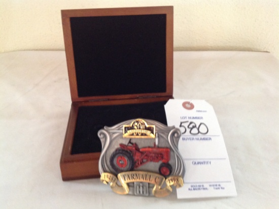 Farmall C 50th Anniversary belt buckle
