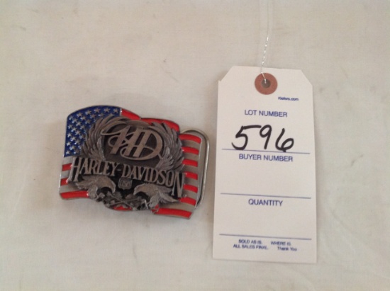 Harley Davison Belt Buckle