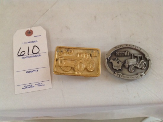 2 Case IH Belt Buckles