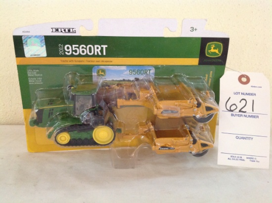 Ertl 2012 9560RT Tractor with Scrapers