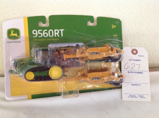 John Deere 9560RT With Scrapers