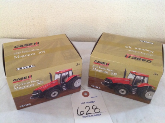 2 Case 2010 Farm Show Magnum 305