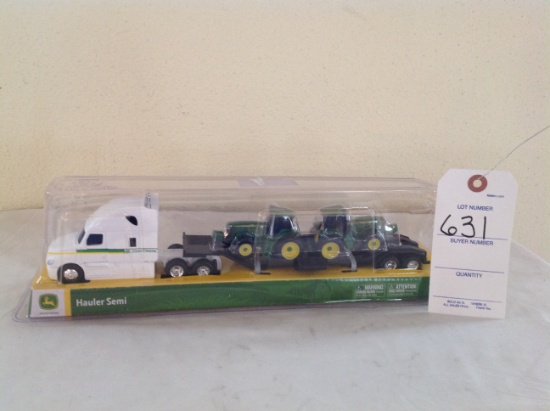 John Deere Hauler Semi with 2 tractors