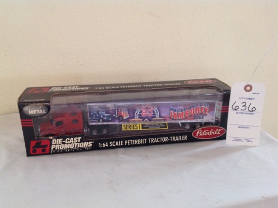 Die-Cast Promotions 1/64th Scale Walcott Jamboree 2002 Cab with Trailer