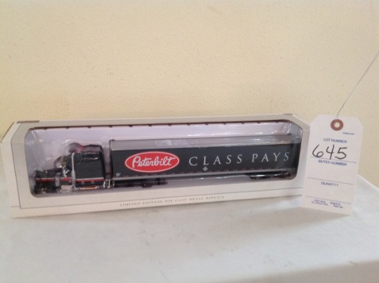 Spec Cast 1/64 Peterbilt truck and trailer