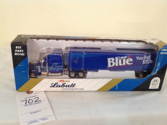 Liberty Classics Peterbilt Tractor trailer Labatt Blue