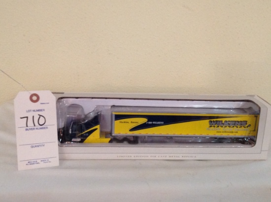Spec Cast Kenworth Wilkens truck and trailer
