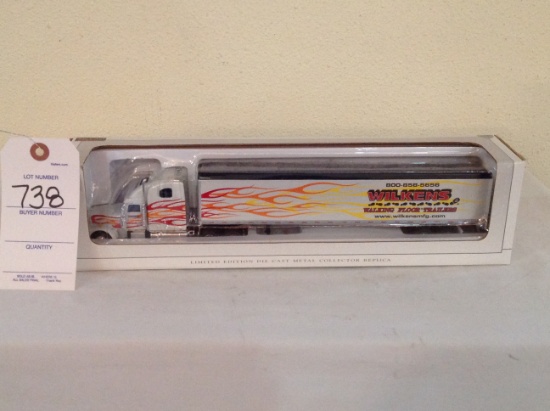 Spec Cast Freightliner Truck and Trailer Wilkens