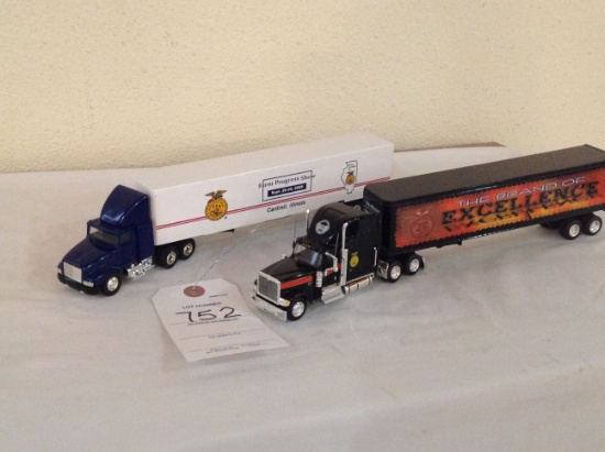 FFA The Brand of Excellence Truck and trailer and FFA 2000 Farm Progress Sh