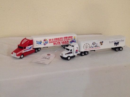 2 IL State Fair Semis, 1993 Edition and 1998 Edition