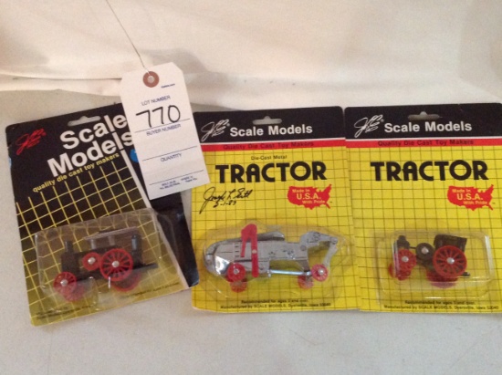 Scale Models, 2 Steam Engines, and a thrasher
