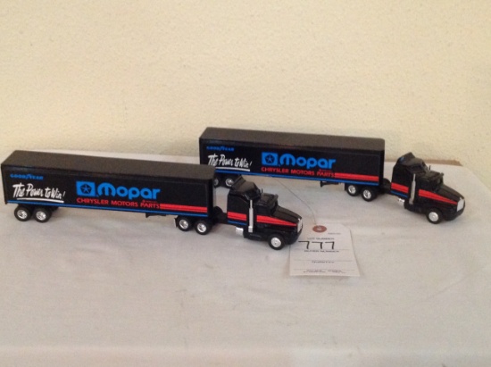 2 Mopar Truck and trailers