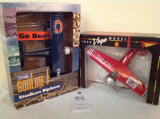 1932 Vega Model 5 Plane and Chicago Bears Plane
