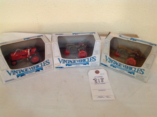 3 Vintage Vehicles - IH Farmall 300, and 2 McCormick ring Farmall