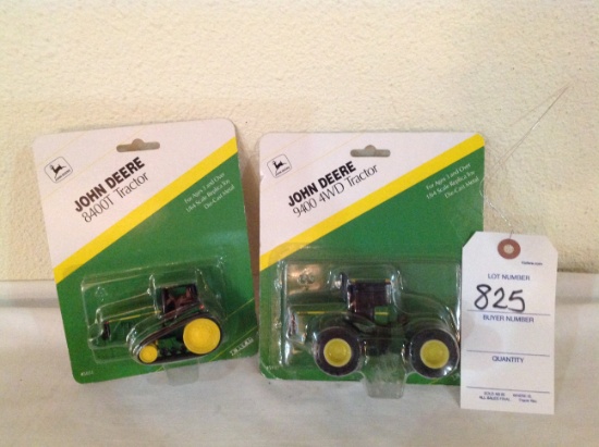 John Deere 9400 4WD Tractor and 8400T Tractor