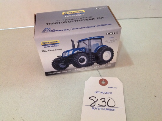 T7070 Power Command New Holland, 2010 Farm Show Tractor of the year