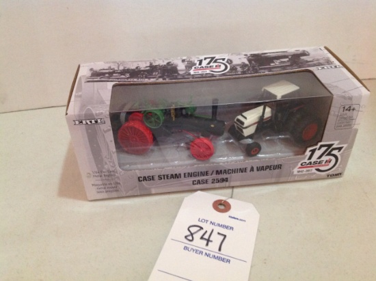 Case Steam Engine and Case 2594, 175 Anniversary