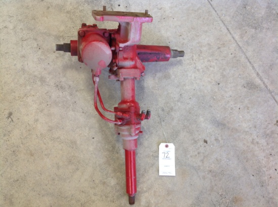 IH utility power steering box