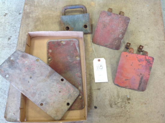 2 belt pulley shields & pulley delete plates