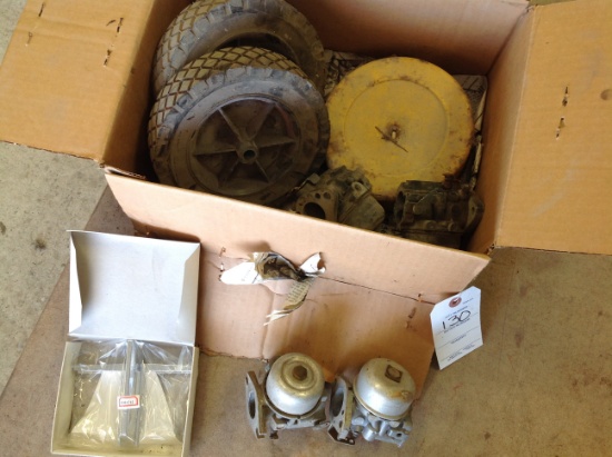 lawn mower carburates & wheels