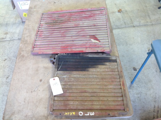 Farmall H radiator shutter & W9 radiator shutter