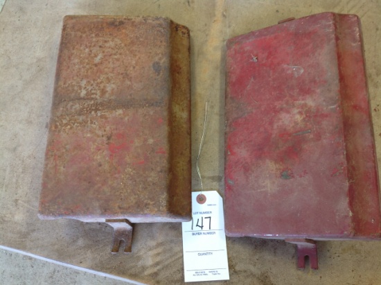 2 Farmall M battery covers