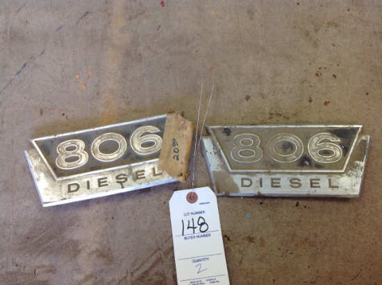 2 806 Diesel emblems