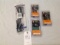 new gun storage hangers, 3 box's Bore Snake rifle cleaner assortment of siz
