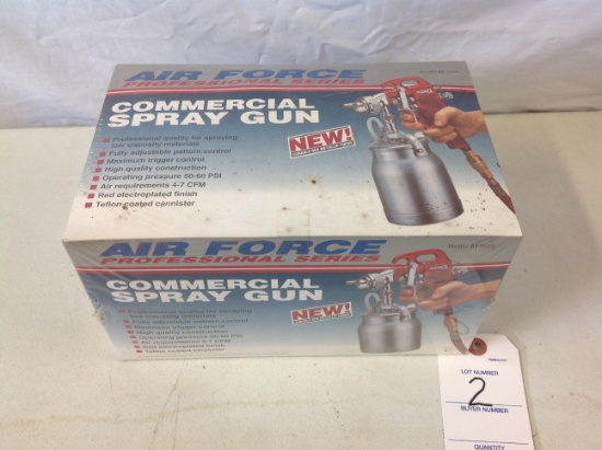 Air Force Professional Commercial Spray Gun NIB