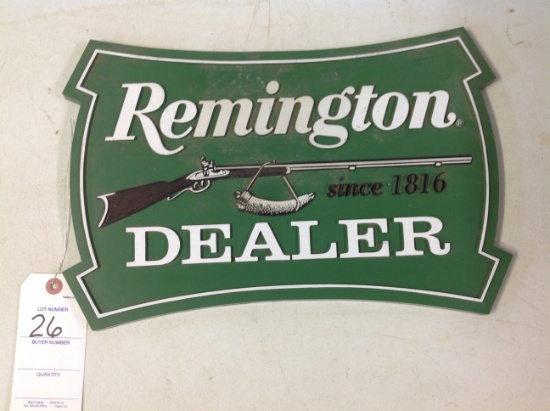 Remington Dealer Sign