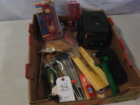 Johnny Steward Bird & Animal caller w/chain sharpeners and misc. items