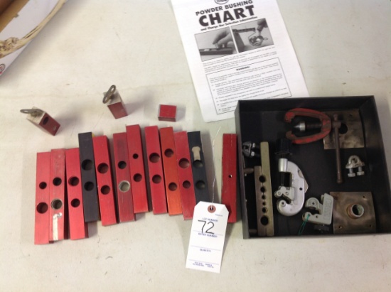 Powder Bushing Chart selectors, clamps and more