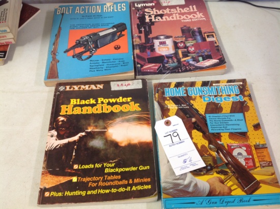 Bolt Action Rifles, Shotshell handbook, Black powered handbook, Home gunsmi