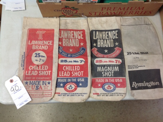 CHILLED LEAD SHOT BAGS