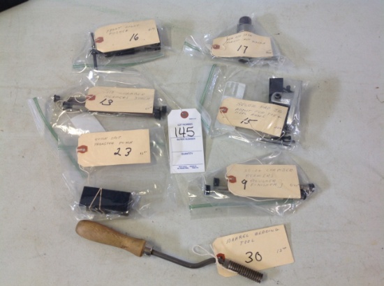 .410 chamber reamers, quick spot punch, recoil jig, forend nut wrench, sigh