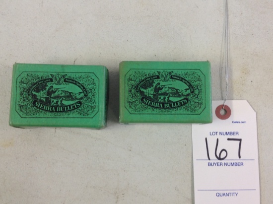 Sierra bullets  6mm .243 diameter, hollow point boat tail