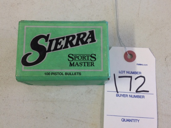 Sierra 44 Cal.  .4295 DIA  210 GR JHC Power Jacket