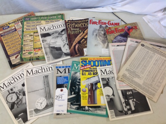 magazines, charts