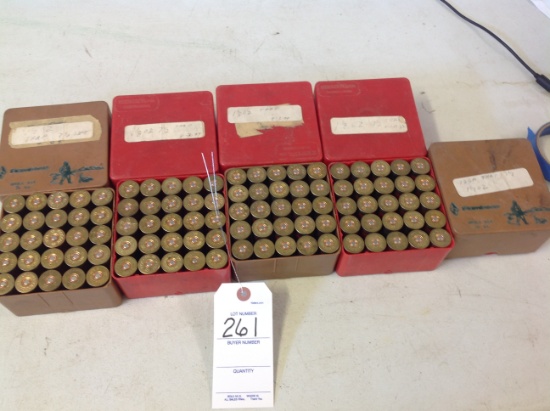 4 Winchester reloads box's 1 1/8 oz 7 1/2 shot 1 partial box