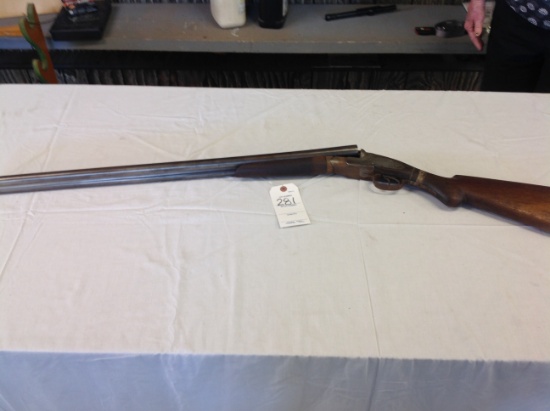 Newport 12 gauge double barrel wall hanging