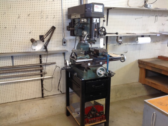 Enco 30 milling and drilling machine model #105-1110 vertical milling machi