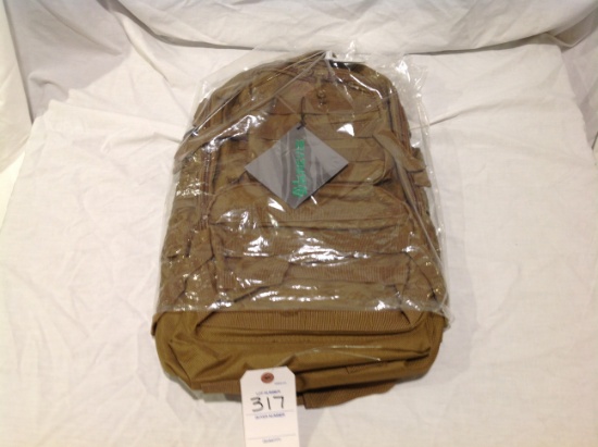 Krevi's ammo tan back pack
