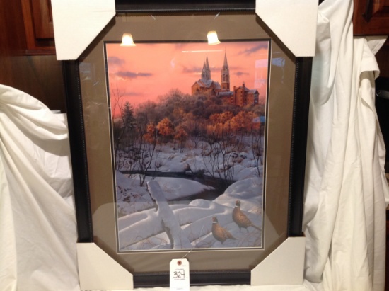 Pinnacle of Color printed matted and framed by Jerry Gradamus