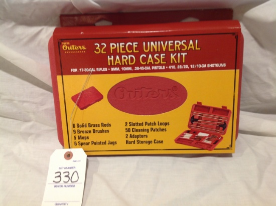 Outers 32 pc cleaning set w/ universal hard case kit