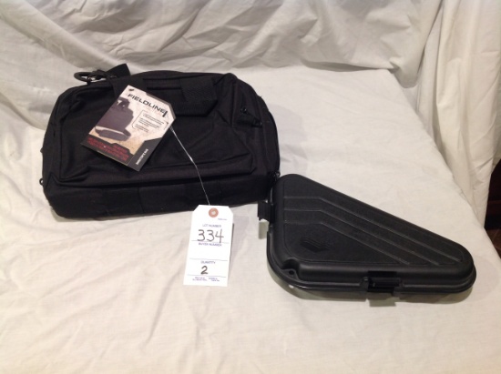 Fieldline tactical shooters bag, Plano pistol hard plastic case