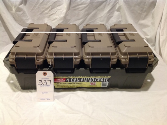 4 can Ammo Crate NIB