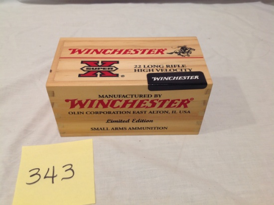 Winchester Limited Edition Small Arms Ammunition 22 Long Rifle HV