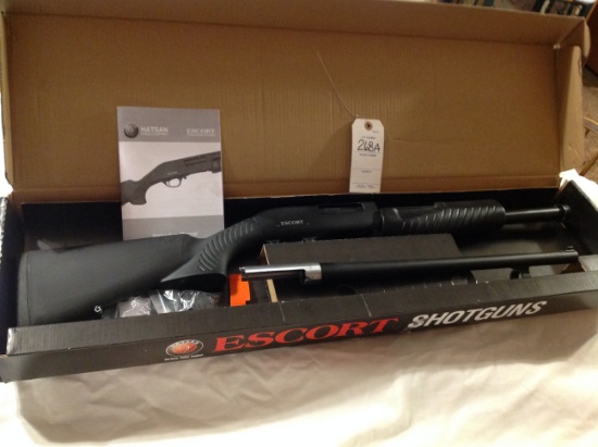 Escort Slugger Pump Action 12ga 18" barrel