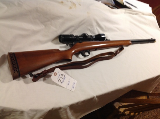 Black Powder Knight Mk85 gun w/Bushnell scoop,  55 caliber  serial #10914