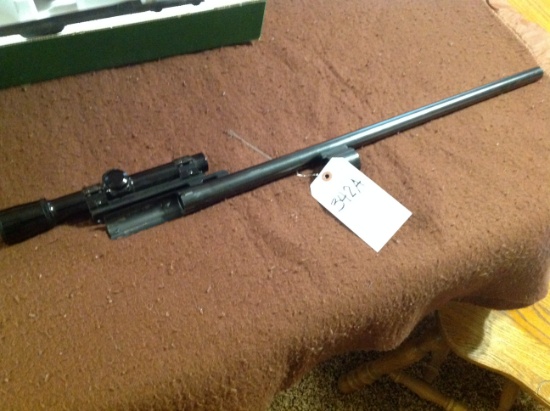 Hasting deer slug barrel 3" w/wide angle clear scope